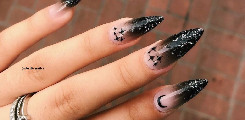 Embellish your november nights with these classy ombre nail arts