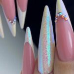 Try These Holiday French Manicure Designs To Slay Your Party Looks