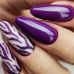 Forget Basic Purple Nails! Up Your Nail Game With These Purple Glam Nails