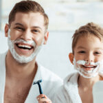 men-care-about-their-skin-too-dad-and-son-shaving