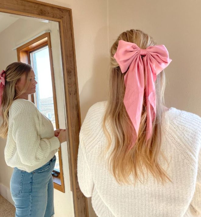 Hair Bows Are Officially The Hottest Trend For Spring Hairstyling