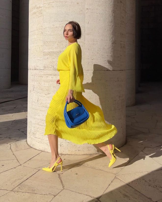 All The Chic Ways To Wear Yellow Outfits In Summer