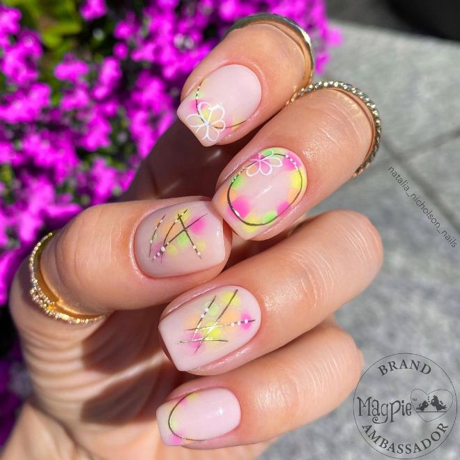 Abstract Nails Are Everywhere This Summer—Here’s How To Wear The Trend