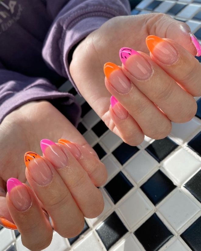 Smiley Face Nails Are The Breath-Taking Nail Trend Of The Year