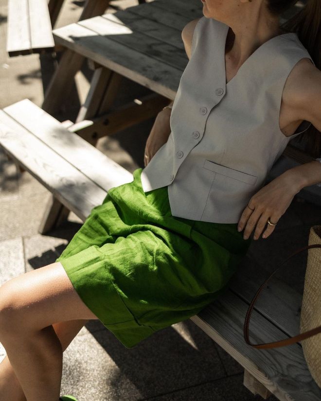 Tailored A-Line Shorts Are A Trendy Addition To Your Summer Wardrobe