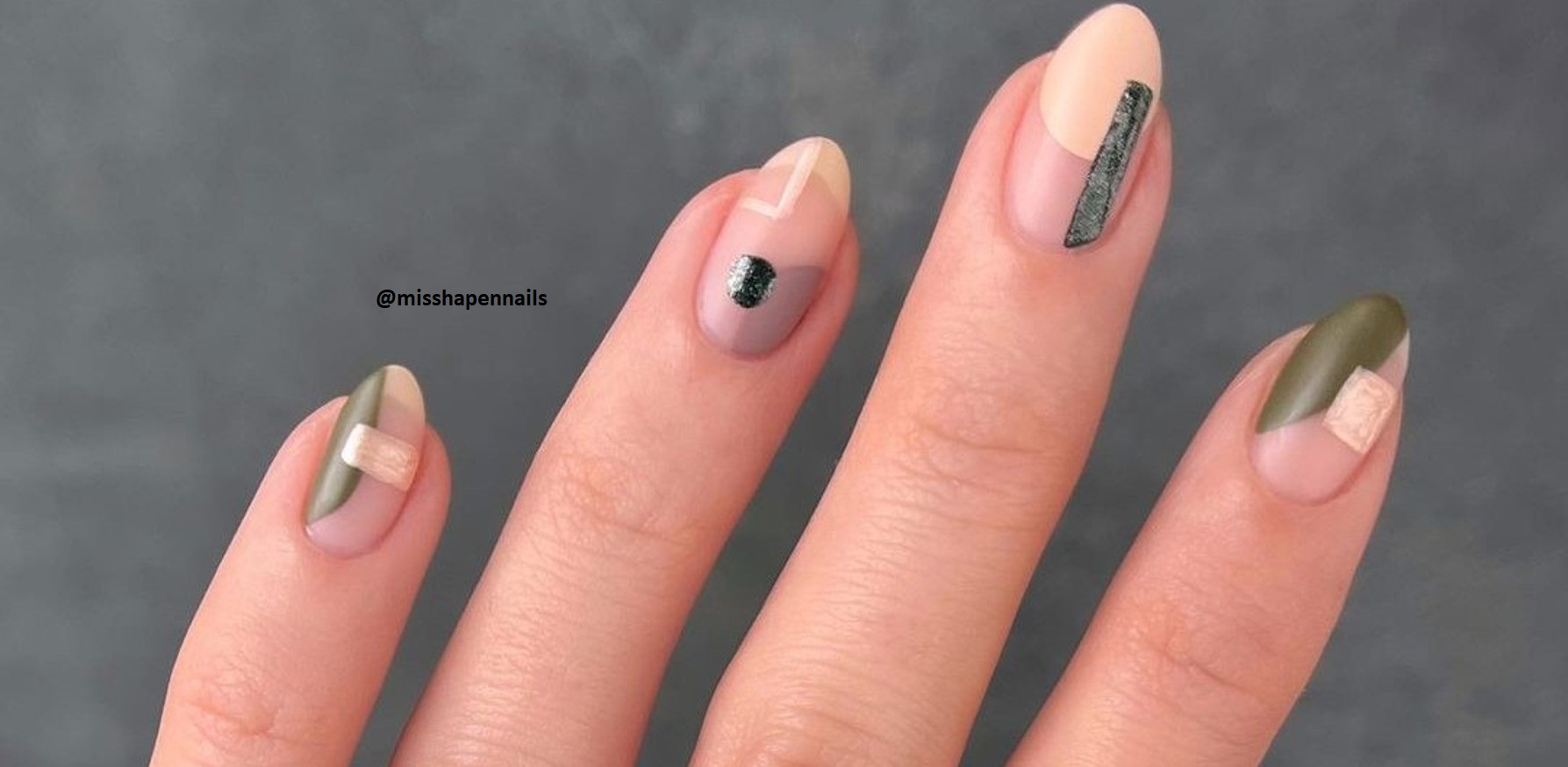 It's Abstract Season 7 Ways To Wear The Negative Space Nails This Fall