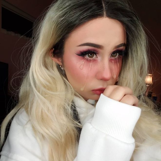 Crying Makeup Trend Seems To Be More Flattering Than You Could Think