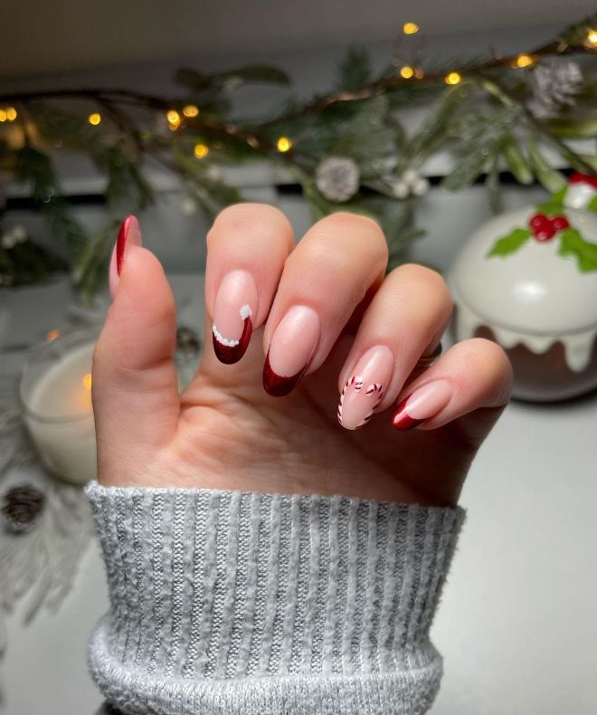 Red French Tip Manicures Are Taking Over Instagram
