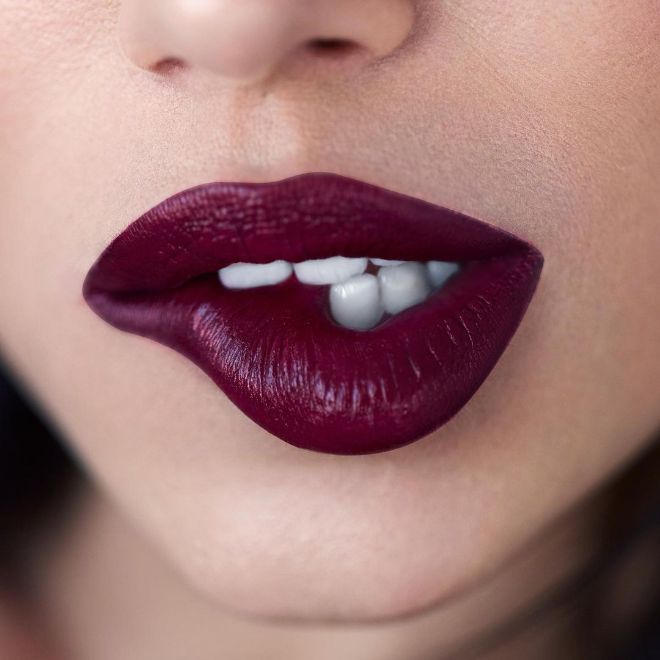 The Wednesday Effect: Embrace This Trend With A Vampy Lip Look
