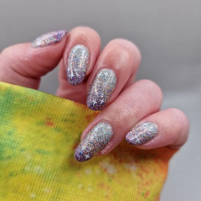 Diamond Aura Nails Are The Stunning Manicure Trend Of Spring