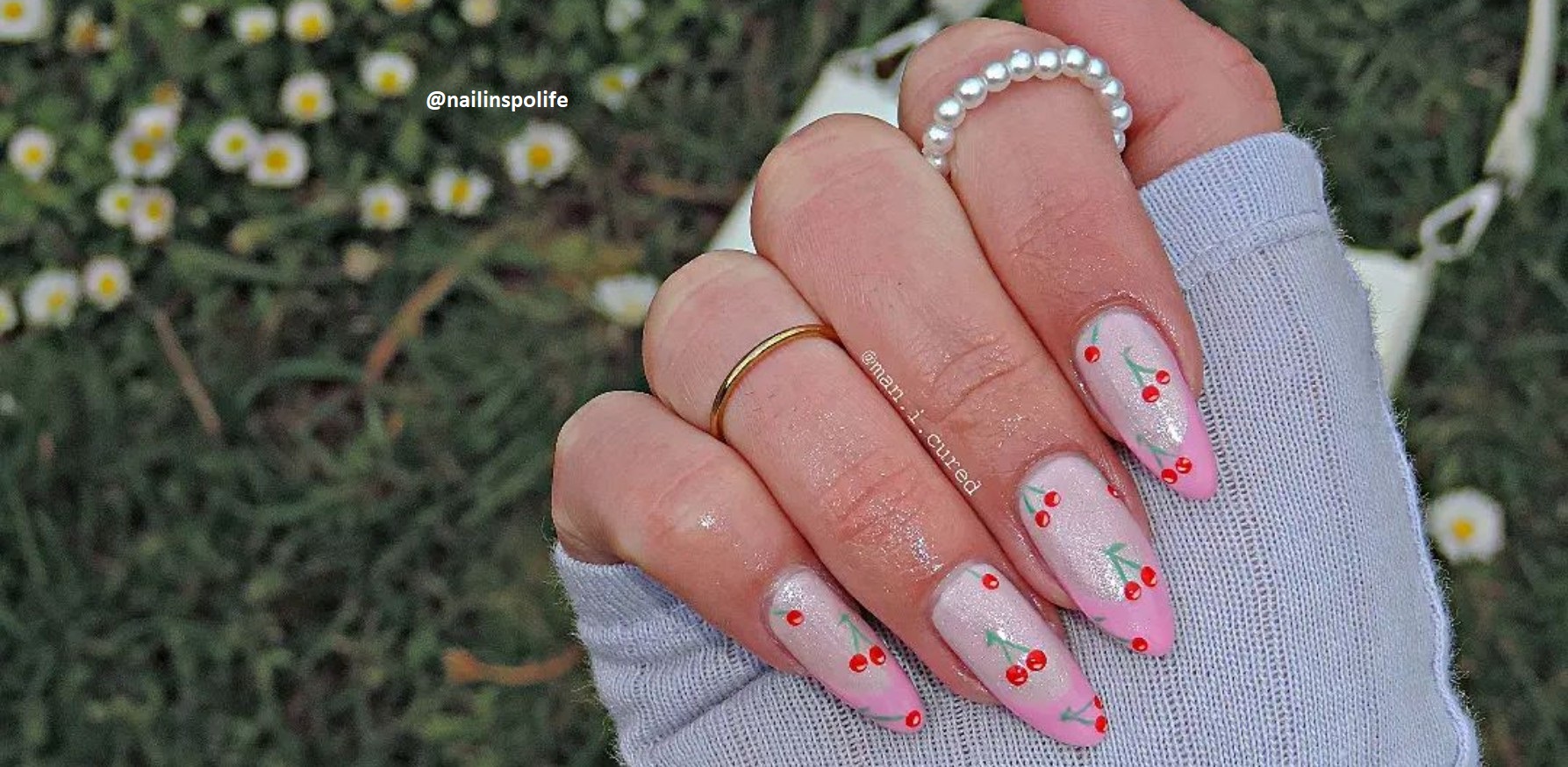 Enjoy Some Juiciest Moments With Cherry Manicure Designs